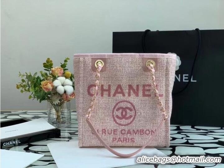 Inexpensive Chanel small Shopping bag A66940 pink