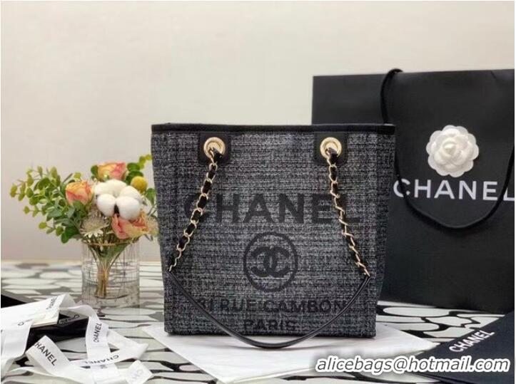 New Style Chanel small Shopping bag A66940 black