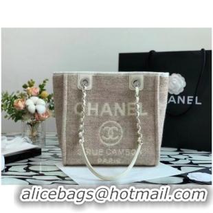 Grade Stylish Chanel small Shopping bag A66940 Cream