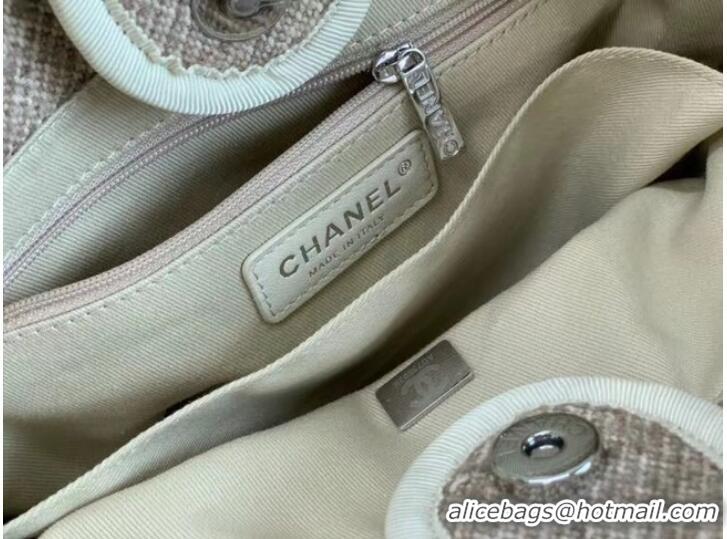 Grade Stylish Chanel small Shopping bag A66940 Cream