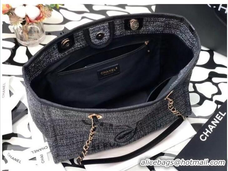 Grade Promotional Chanel Shopping bag MM A67001 black