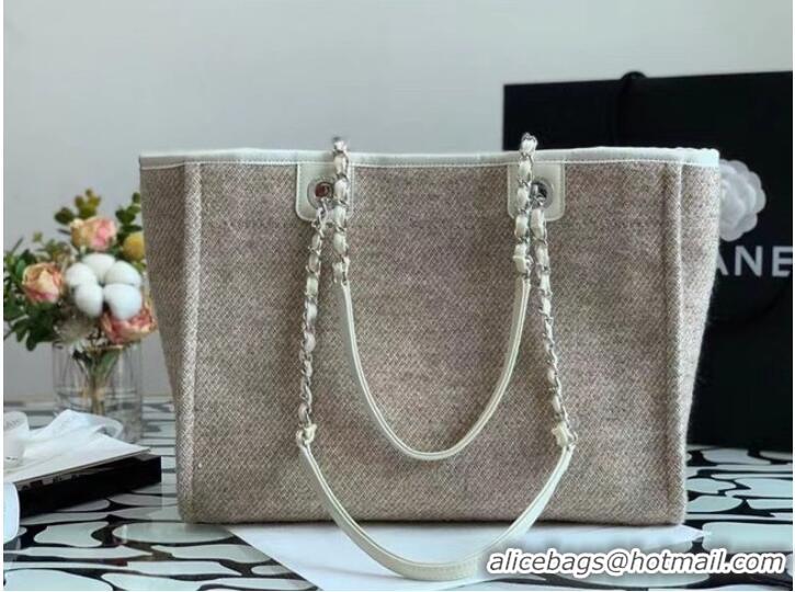 Grade Discount Chanel Shopping bag MM A67001 Cream