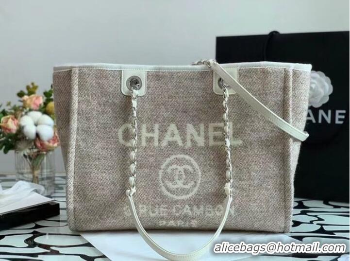 Grade Discount Chanel Shopping bag MM A67001 Cream