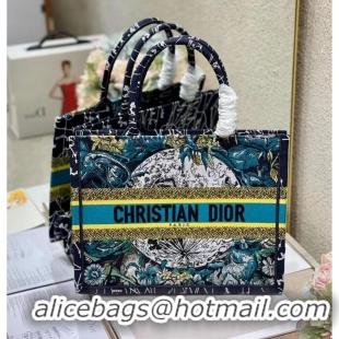 Wholesale DIOR BOOK TOTE Blue Dior Constellation Embroidery M1296ZR