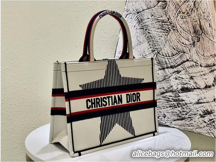 Youthful Inexpensive DIOR BOOK TOTE Multicolor Embroidery M1296ZR-22