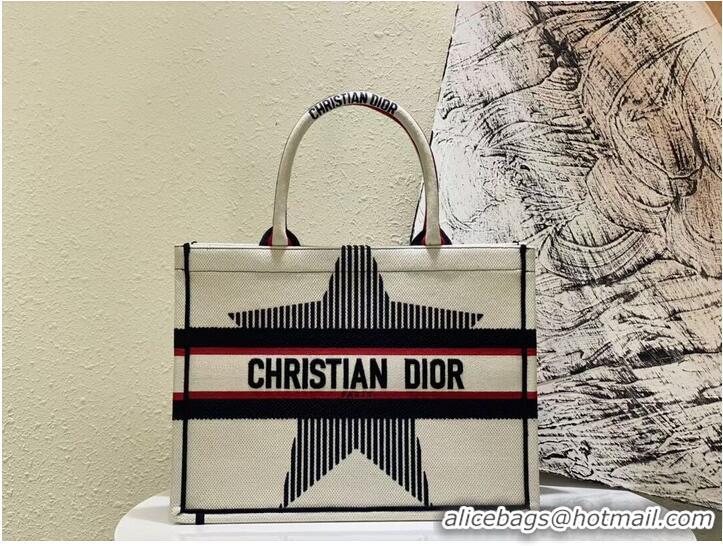 Youthful Inexpensive DIOR BOOK TOTE Multicolor Embroidery M1296ZR-22