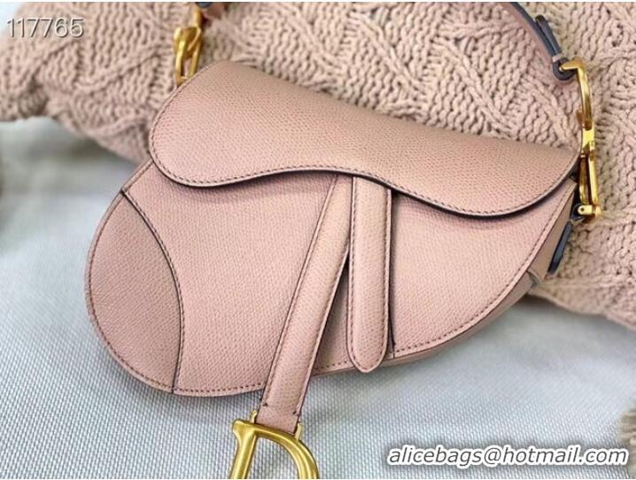 Good Product Dior SMALL SADDLE-TAS VAN KALFSLEER M0445CW PINK