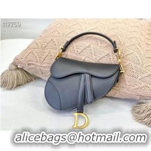 ​Inexpensive Dior SMALL SADDLE-TAS VAN KALFSLEER M0445CW BLACK