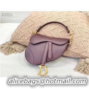 Luxury Dior SMALL SADDLE-TAS VAN KALFSLEER M0445CW Wine