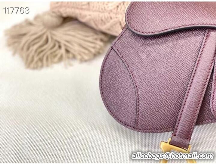 Luxury Dior SMALL SADDLE-TAS VAN KALFSLEER M0445CW Wine