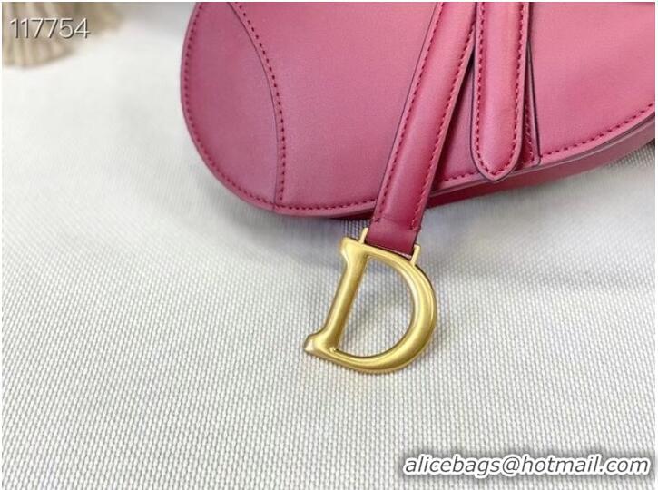 Unique Style DIOR SMALL SADDLE BAG Calfskin M0445CW Wine