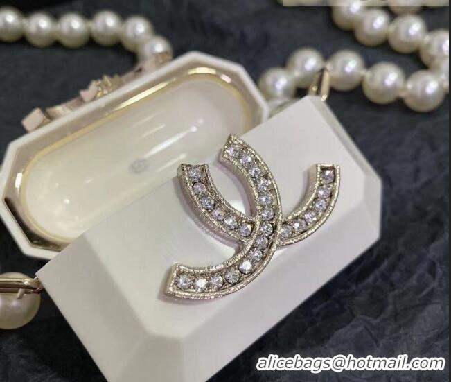 Pretty Style Chanel Airpods Case Necklace AB6425 White 2021