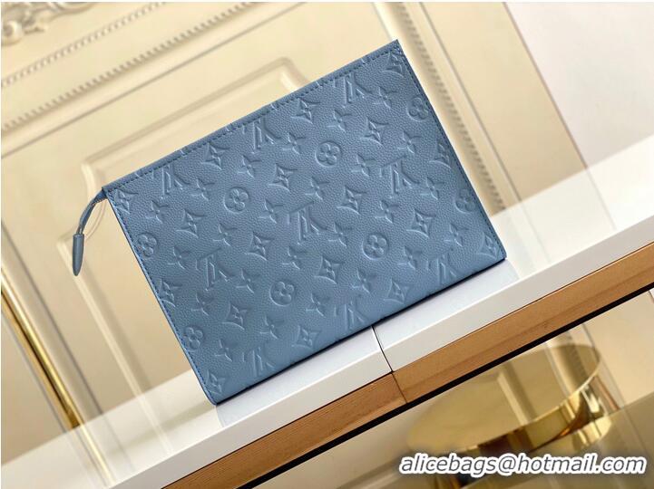 Promotional Louis Vuitton Monogram Eclipse POCHETTE Voyage M45665 Blue