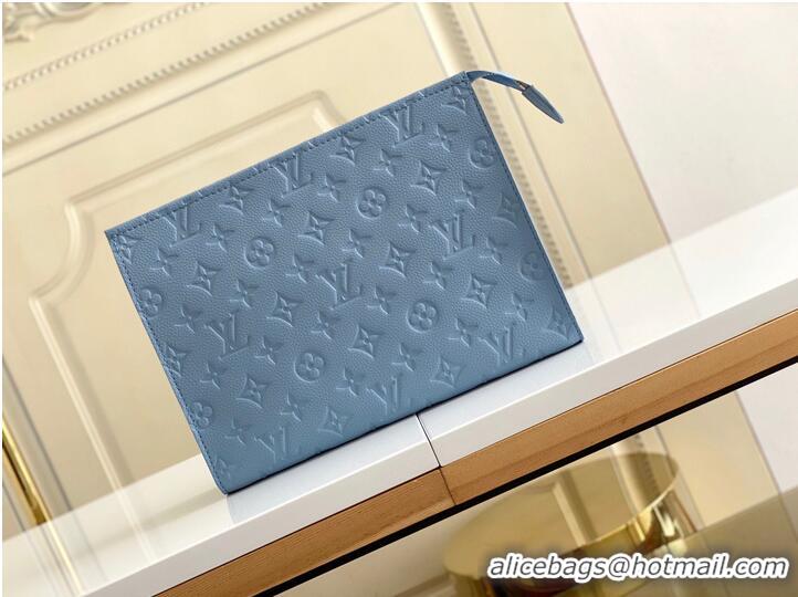 Promotional Louis Vuitton Monogram Eclipse POCHETTE Voyage M45665 Blue