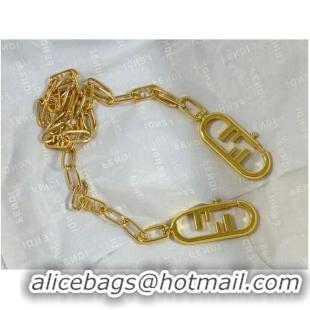 Original Cheap FENDI Shoulder strap gold 8792