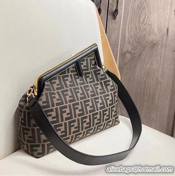 Affordable Price FENDI FIRST fabric bag 5FB2323 Black