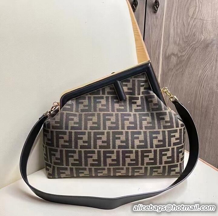 Affordable Price FENDI FIRST fabric bag 5FB2323 Black