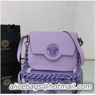 Market Sells Versace Original medium Calfskin Leather Bag FS1067 Lavender