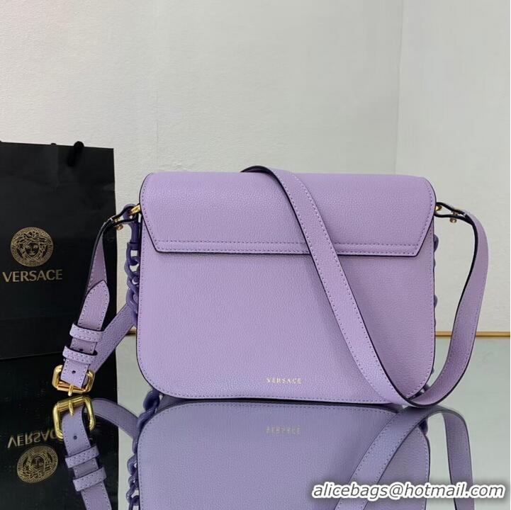 Market Sells Versace Original medium Calfskin Leather Bag FS1067 Lavender