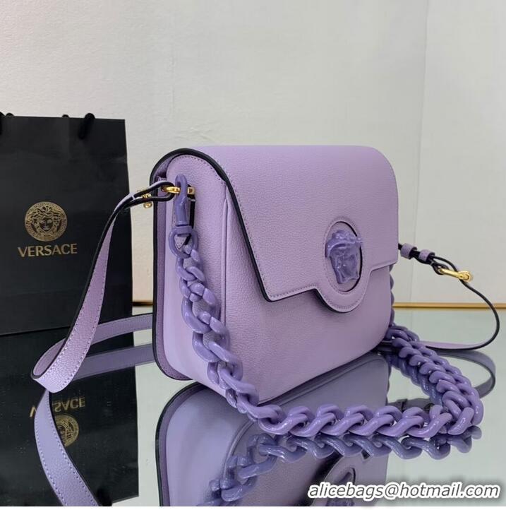 Market Sells Versace Original medium Calfskin Leather Bag FS1067 Lavender