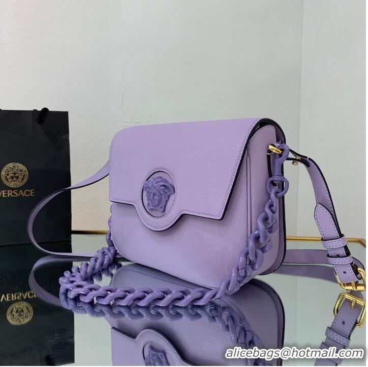 Market Sells Versace Original medium Calfskin Leather Bag FS1067 Lavender