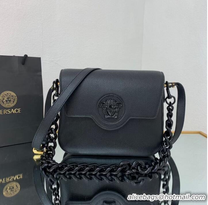 Pretty Style Versace Original medium Calfskin Leather Bag FS1067A black