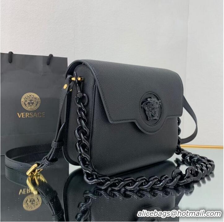 Pretty Style Versace Original medium Calfskin Leather Bag FS1067A black