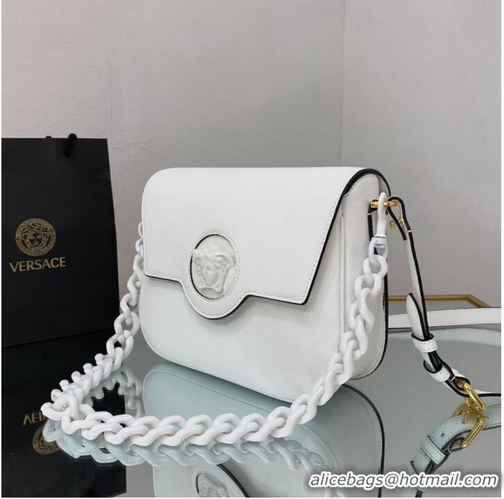 Buy Classic Versace Original medium Calfskin Leather Bag FS1067 white