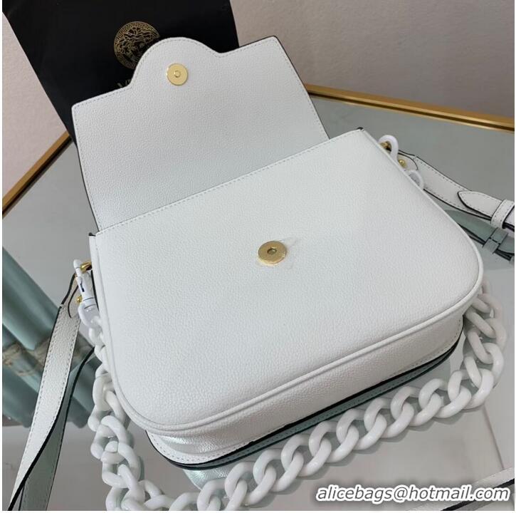 Buy Classic Versace Original medium Calfskin Leather Bag FS1067 white