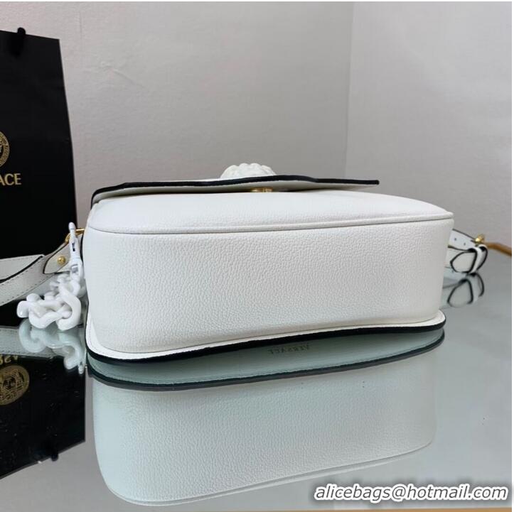 Buy Classic Versace Original medium Calfskin Leather Bag FS1067 white