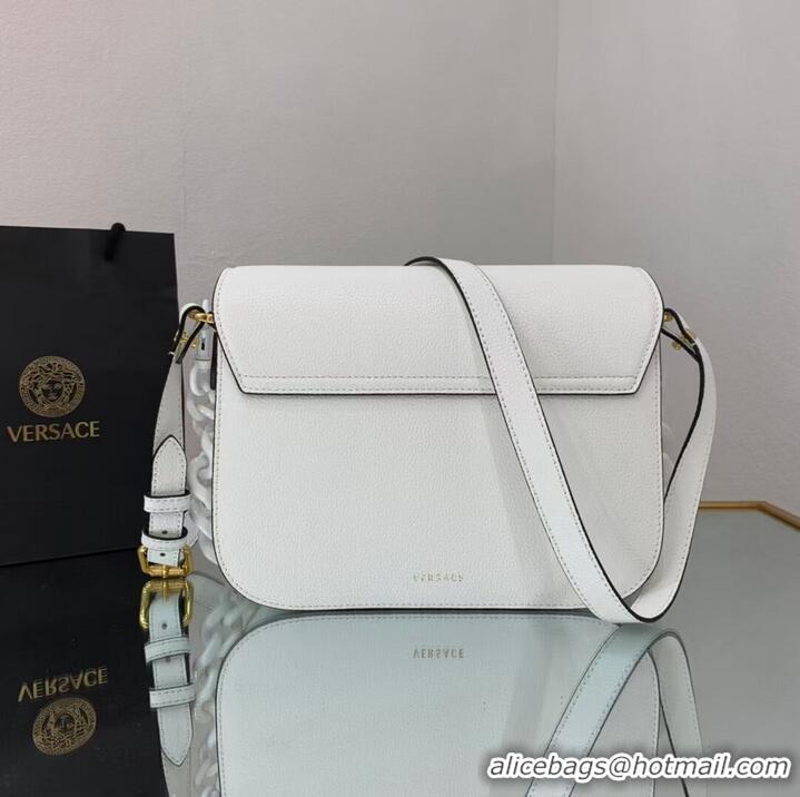 Buy Classic Versace Original medium Calfskin Leather Bag FS1067 white