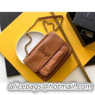 Top Quality Yves Saint Laurent Medium Niki Chain Bag 498894 Brown