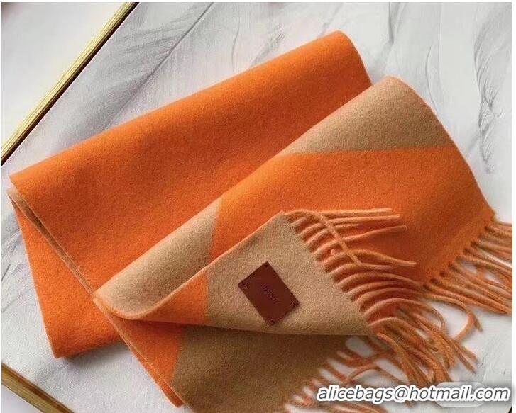 Pretty Style Hermes scarf Wool&Cashmere 33678