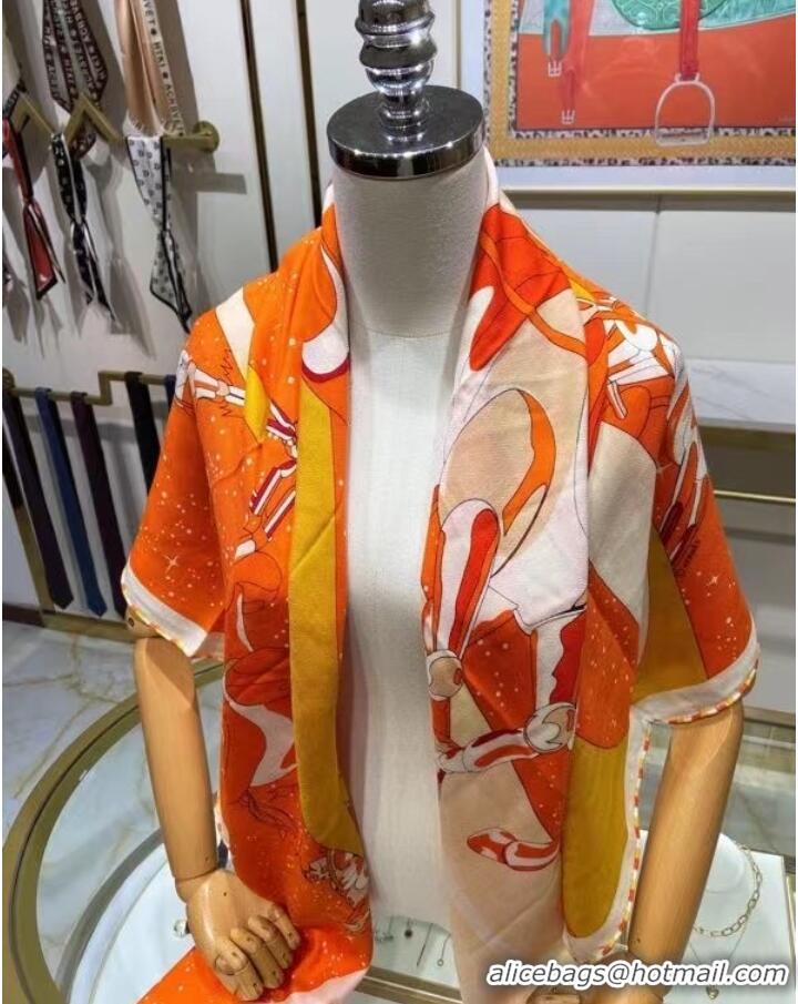 Buy Luxury Hermes scarf Wool&Cashmere 33676-2