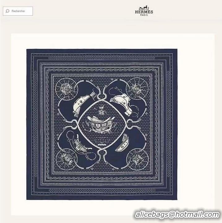 Buy Sophisticated Hermes scarf Wool&Cashmere 33663-1