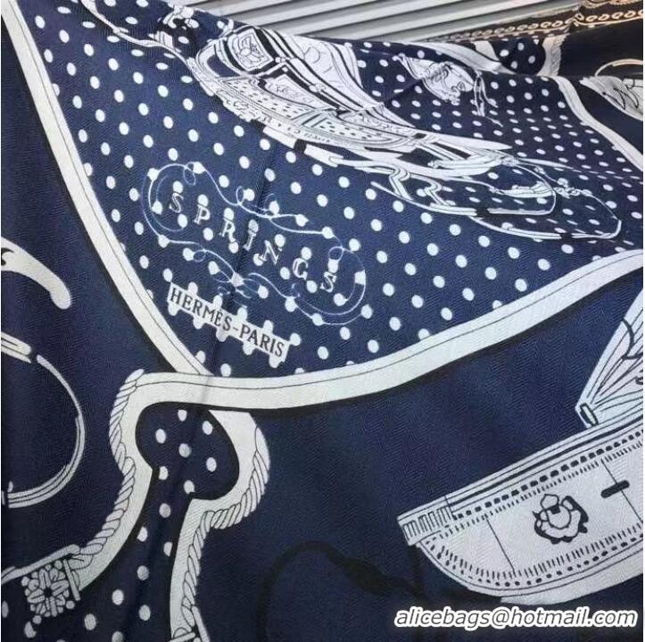 Buy Sophisticated Hermes scarf Wool&Cashmere 33663-1