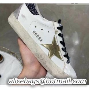 Low Price Golden Goose GGDB Calfskin Sneaker White 051114