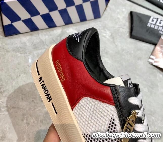 Good Quality Golden Goose Stardan Sneaker 051121 Black/White/Red