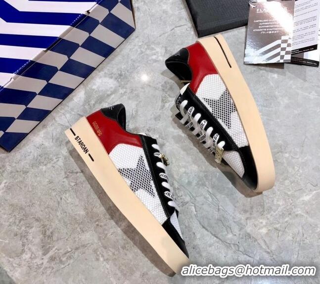 Good Quality Golden Goose Stardan Sneaker 051121 Black/White/Red