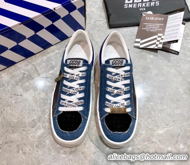 Low Cost Golden Goose Stardan Denim Sneaker 051121 Blue