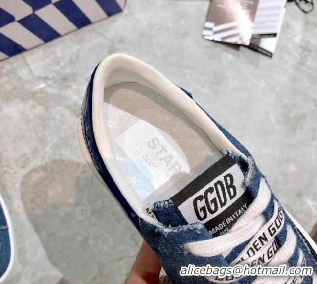 Low Cost Golden Goose Stardan Denim Sneaker 051121 Blue