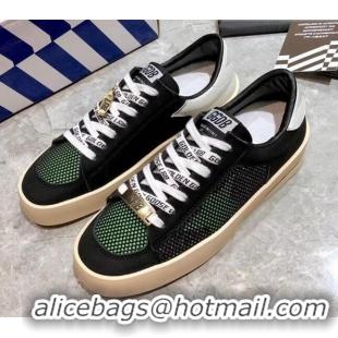 Low Price Golden Goose Stardan Mesh Sneaker Black/Green 051124