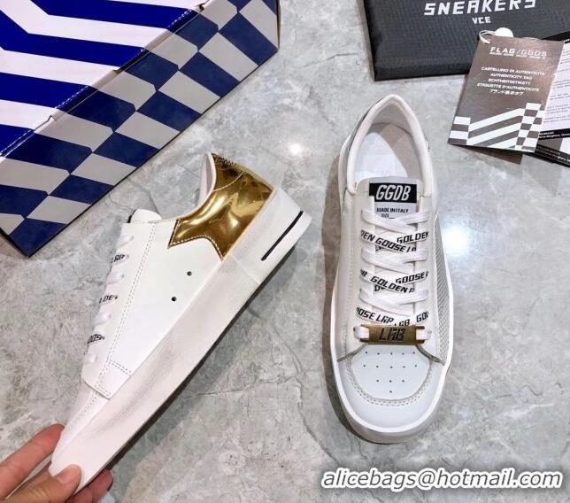 Discount Golden Goose Stardan Leather Sneaker White 051125