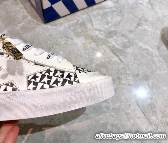 Best Quality Golden Goose Stardan Star Print Sneaker White/Black 051126