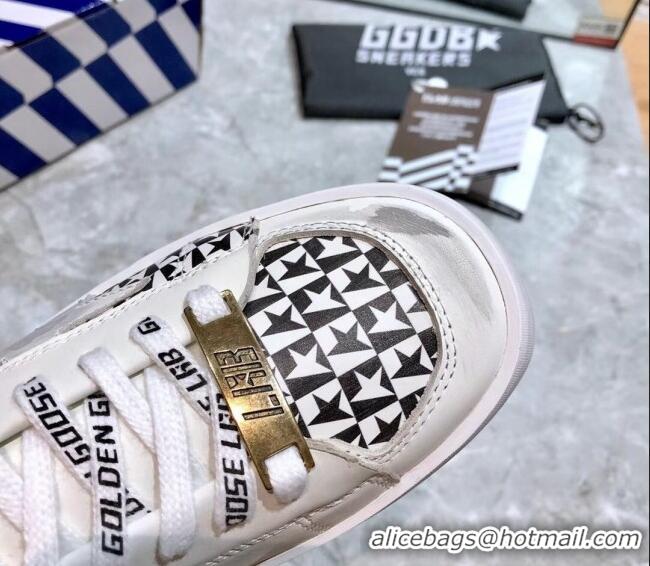 Best Quality Golden Goose Stardan Star Print Sneaker White/Black 051126