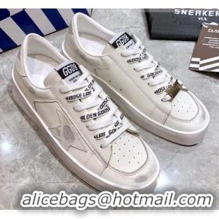 Pretty Style Golden Goose Purestar White Calfskin Sneaker 051129