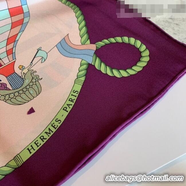 Famous Brand Hermes Sky Wings Twilly Silk Square Scarf 90x90cm H81806 Pink 2021