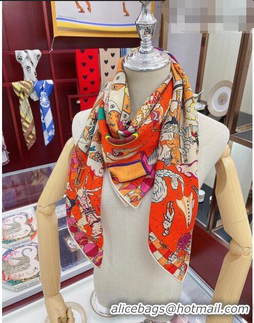 Low Cost Hermes Cashmere and Silk Scarf 100x100cm HS07 2021