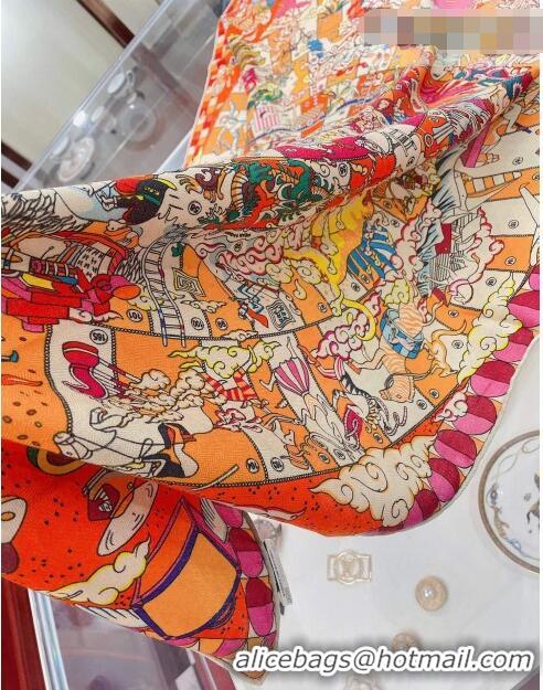 Low Cost Hermes Cashmere and Silk Scarf 100x100cm HS07 2021