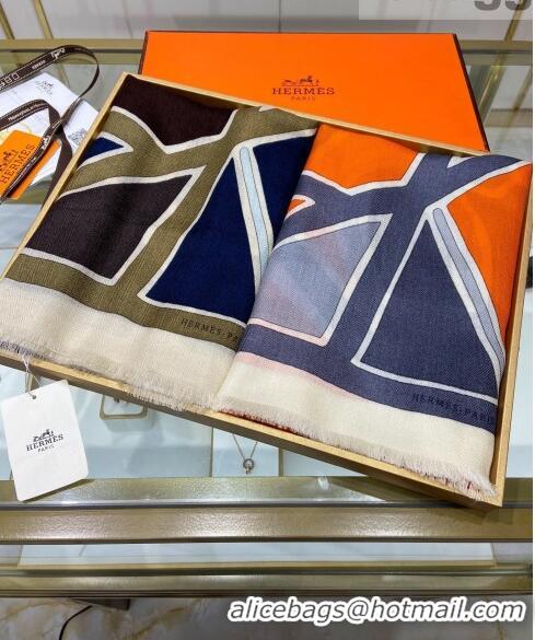 Low Price Hermes Cashmere and Silk Long Scarf HS808 2021